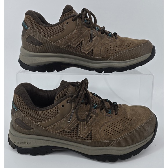 New Balance Shoes - New Balance 769 Trail Walking Shoes Women's Sz 8 Brown Teal Suede Hiking WW769BR